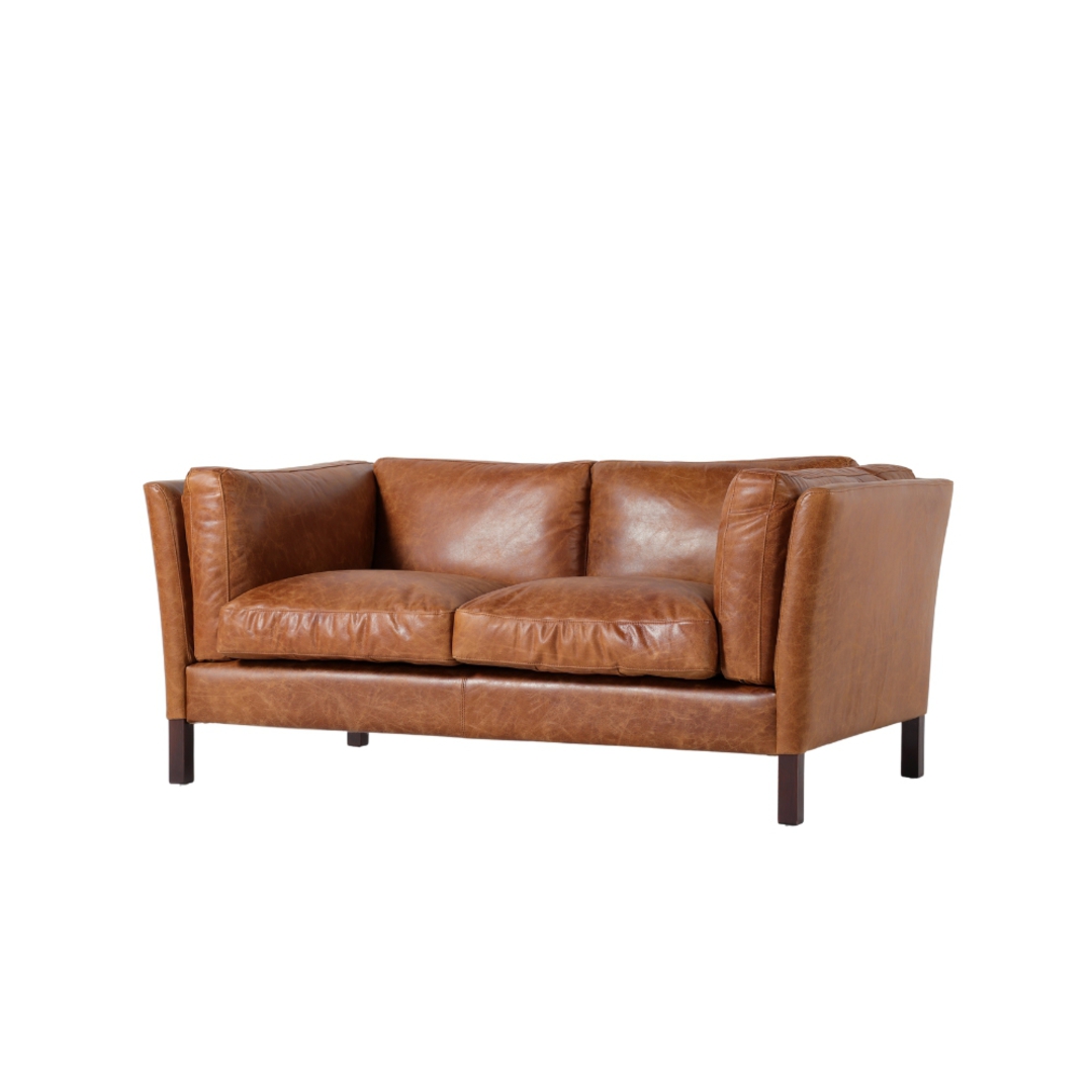 Cambridge 2 Seater Leather Sofa image 0